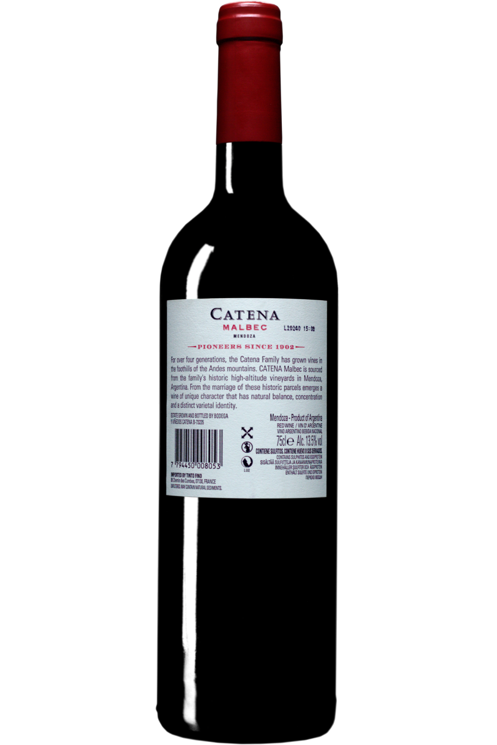 WineVins Catena Malbec Tinto 2018