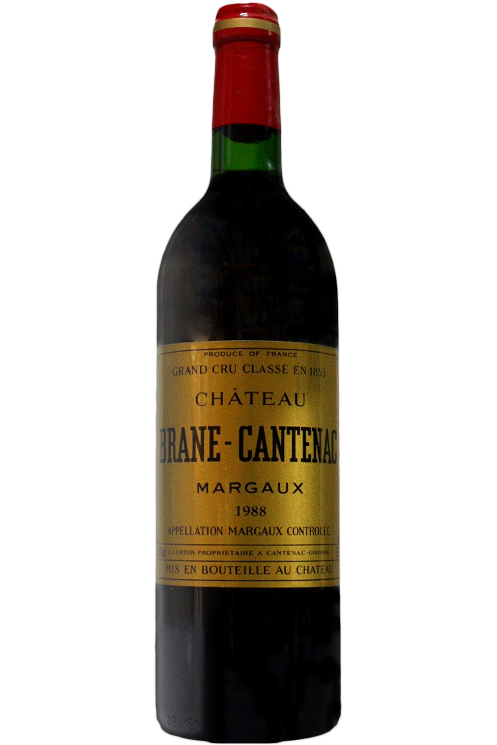 WineVins Chateau Brane Cantenac 1988