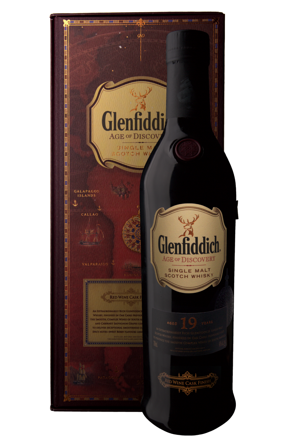 WineVins Whisky Glenfiddich Red Wine Cask 19 Anos