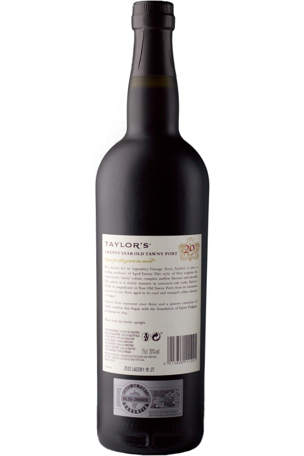 WineVins Taylor's Porto 20 Year Old Tawny NV