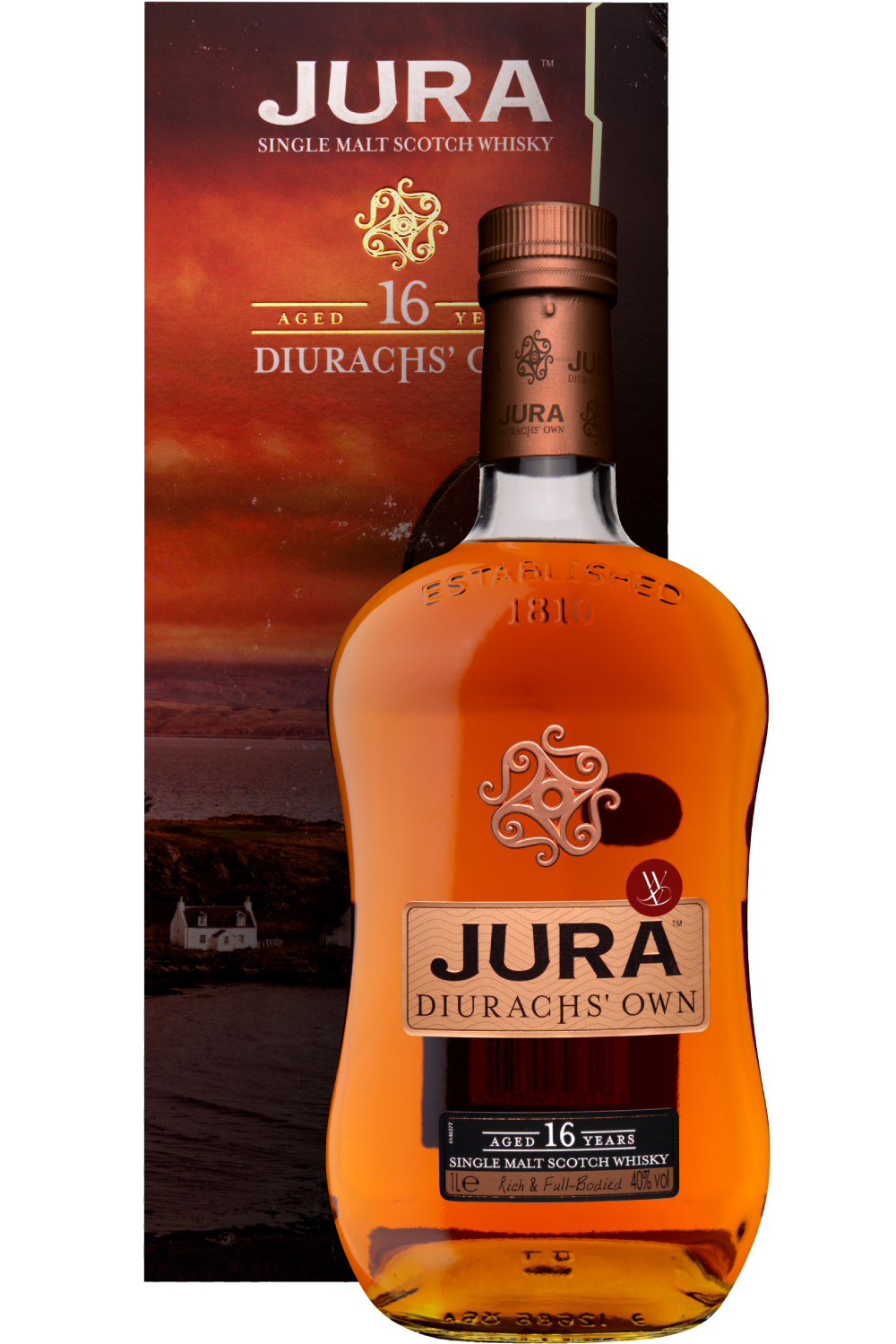 WineVins Whisky Isle of Jura Diurachs' Own 16 Anos 1L