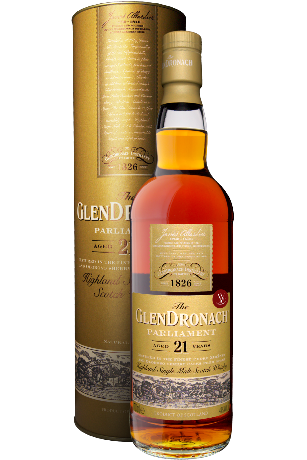 WineVins Whisky The Glendronach Parliament 21 Anos NV