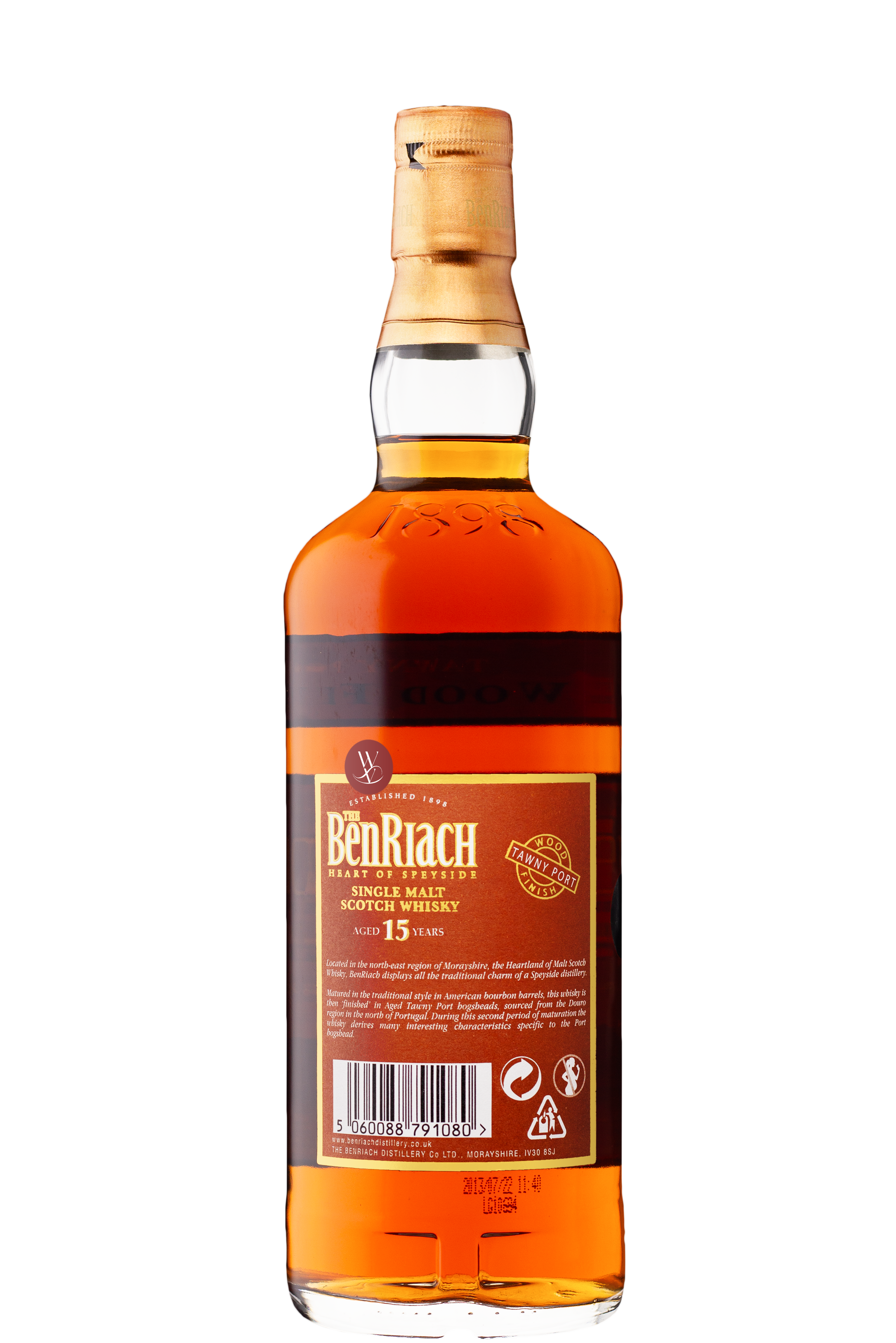 Benriach Whisky Port Finitura 15 Anos