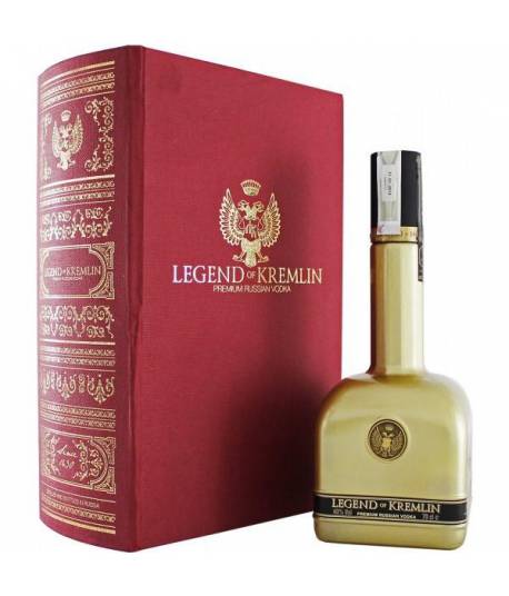 Wine Vins Vodka Legend of Kremlin Folio Golden Edition