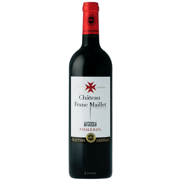 Wine Vins Château Franc Maillet Pomerol Tinto